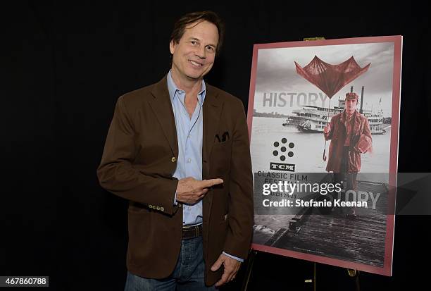 Actor Bill Paxton attends the screening of 'Apollo 13' during day two of the 2015 TCM Classic Film Festival on March 27, 2015 in Los Angeles,...