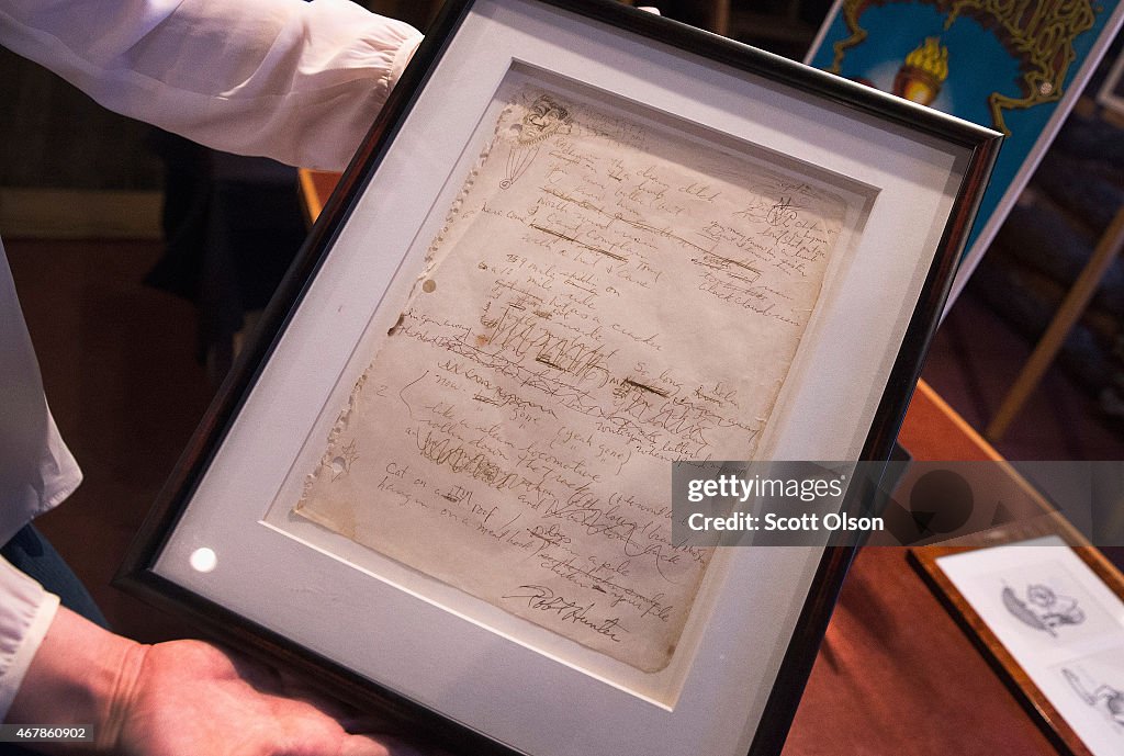 Valuable Grateful Dead Artifacts Go Up For Auction