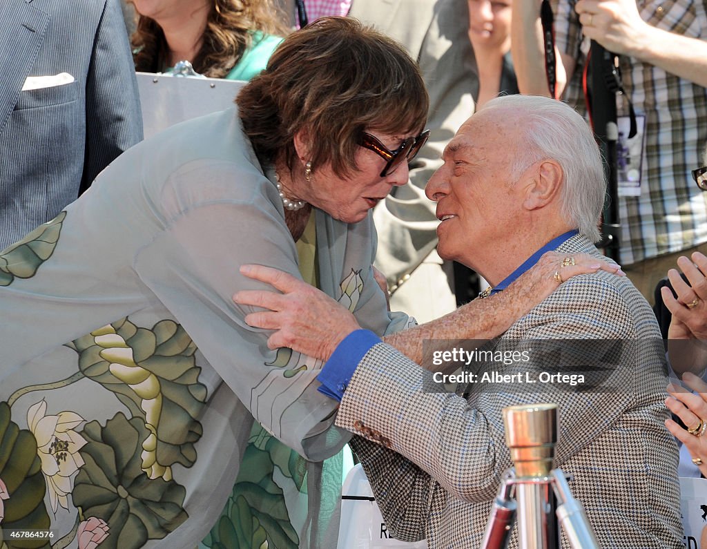 TCM Honors Christopher Plummer With Hand And Footprint Ceremony