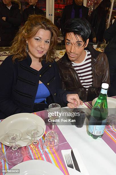 Cindy Lopes and Bruno Moneroe attend 'La Foire du Trone 2015' : Launch Party At Pelouse De Reuilly in Benefit of Le Secours Populaire Association on...