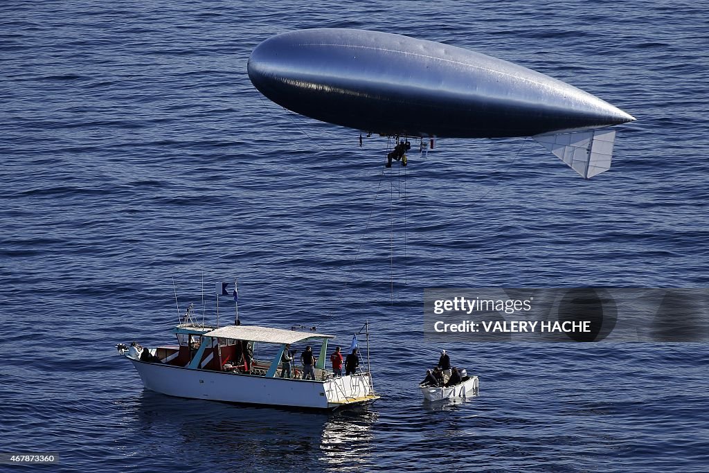 FRANCE-AERONAUTICS-SAILING-SCIENCE-TECHNOLOGY