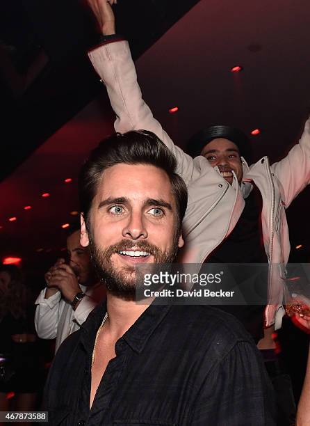 Television personality Scott Disick appears at 1 OAK Nightclub at The Mirage Hotel & Casino on March 27, 2015 in Las Vegas, Nevada.