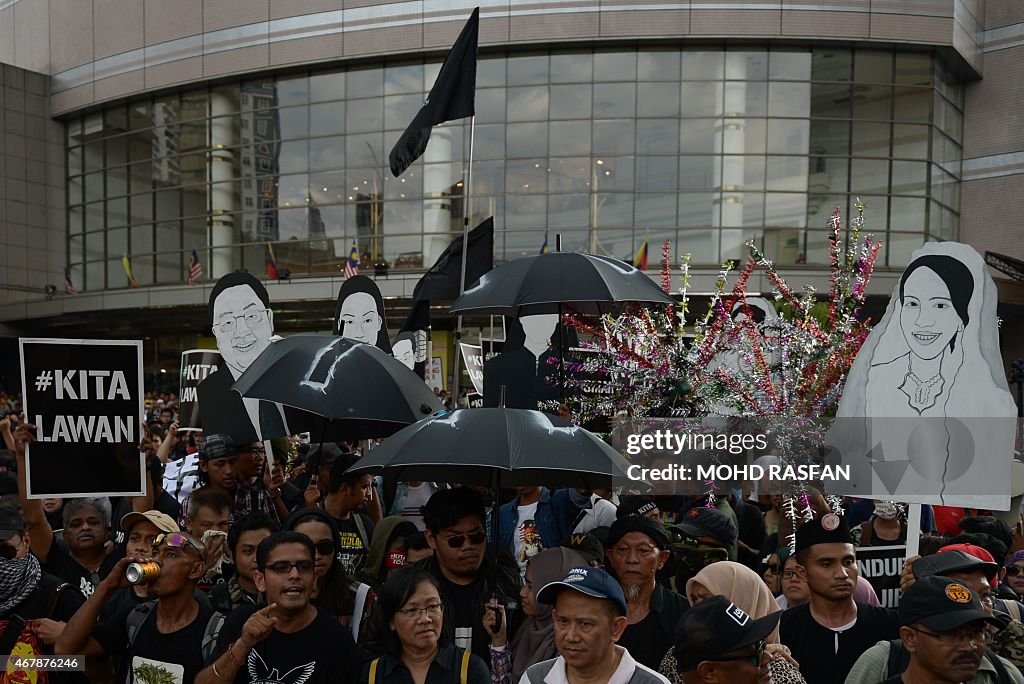 MALAYSIA-POLITICS-ANWAR-DEMONSTRATION-ARREST