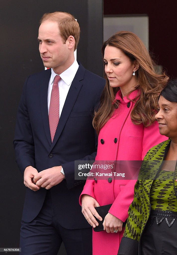 The Duke And Duchess Of Cambridge Support Development Opportunities For Young People In South London