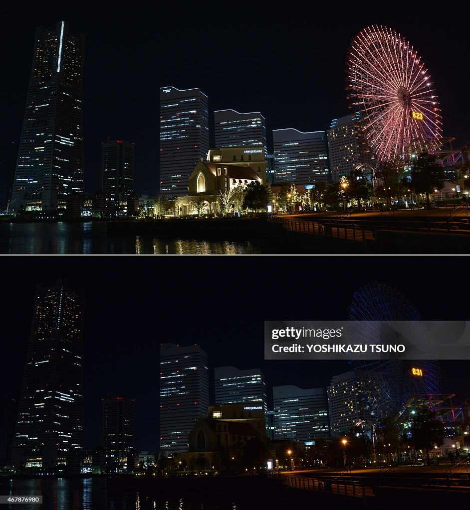 JAPAN-ENVIRONMENT-ENERGY-EARTH HOUR