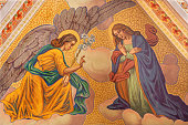 Banska Stiavnica - The Annunciation fresco