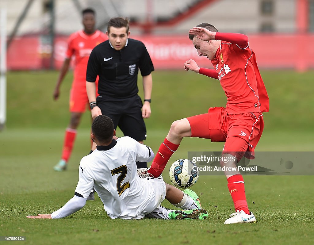 Liverpool FC v Wolverhampton Wanderers: U18 Premier League