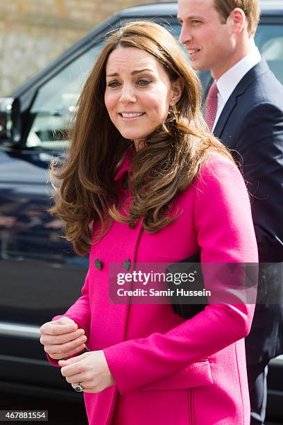 Catherine, Duchess of Cambridge visits XLP at Christ Church, Gipsy Hill on March 27, 2015 in London, England.