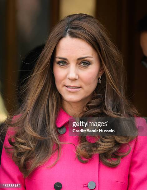 Catherine, Duchess of Cambridge visits XLP at Christ Church, Gipsy Hill on March 27, 2015 in London, England.