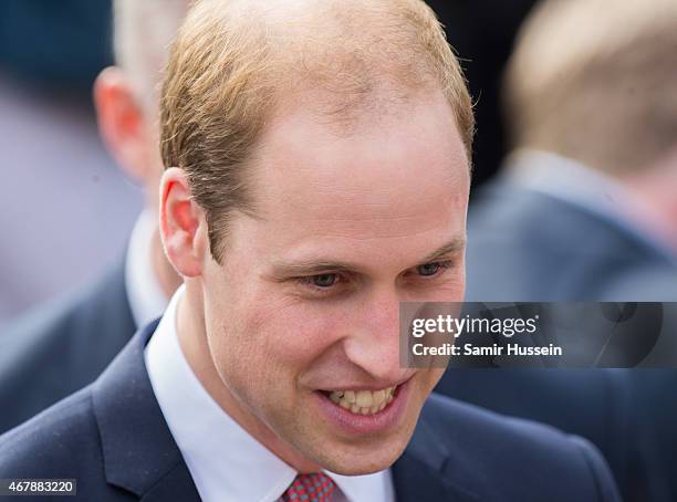 Prince William, Duke of Cambridge visits XLP at Christ Church, Gipsy Hill on March 27, 2015 in London, England.