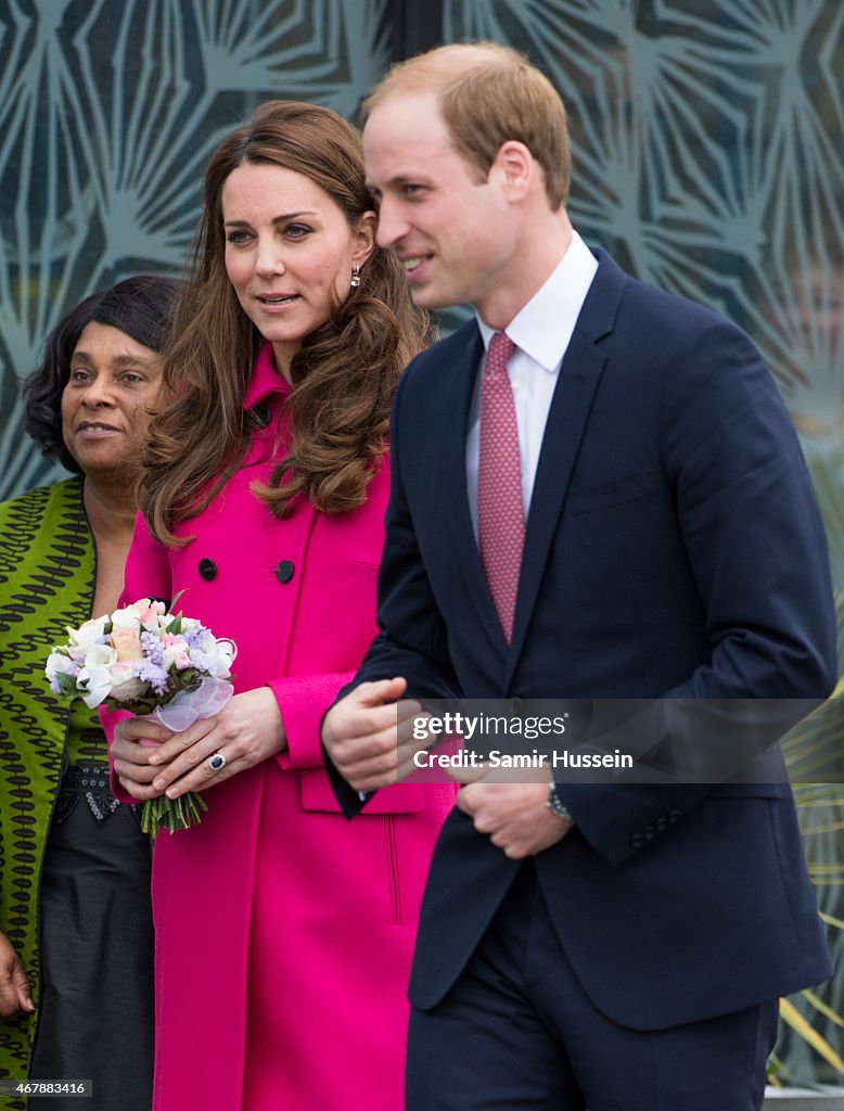 The Duke And Duchess Of Cambridge Support Development Opportunities For Young People In South London