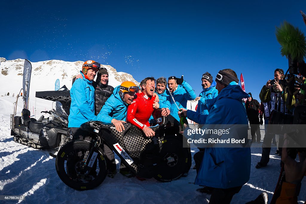 Eric Barone: Attempt at World Speed Record by Bike