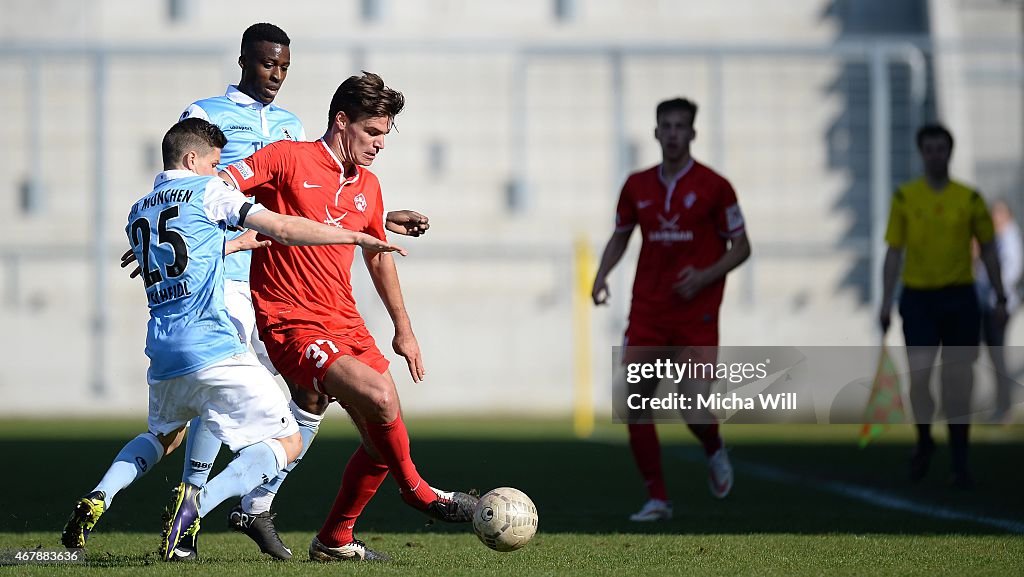 TSV 1860 Muenchen II v Wuerzburger Kickers  - Regionalliga Bayern