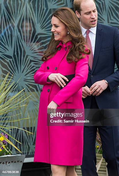 Catherine, Duchess of Cambridge visits XLP at Christ Church, Gipsy Hill on March 27, 2015 in London, England.