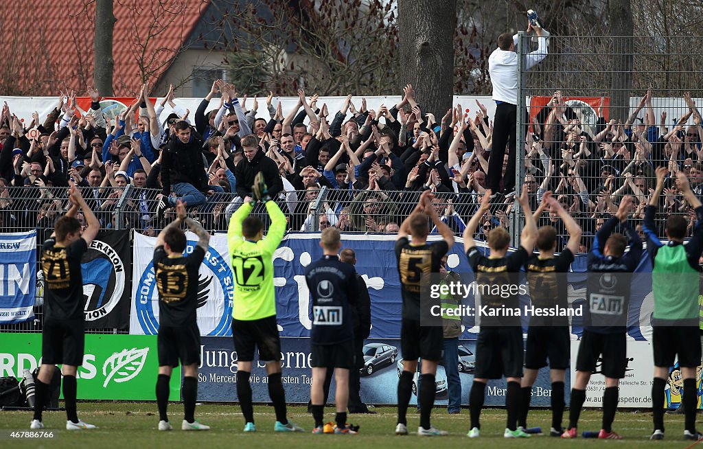 Wacker Nordhausen v 1. FC Magdeburg  - Regionalliga Nordost