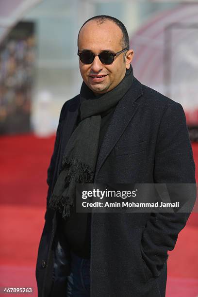 Director Maziar Miri look on Fajr Film Festival 2014 on February 8, 2014 in Tehran, Iran.