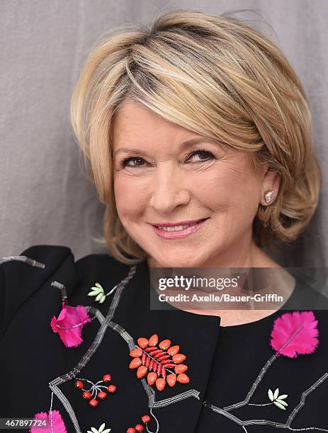 Personality Martha Stewart arrives at the Comedy Central Roast of Justin Bieber on March 14, 2015 in Los Angeles, California.