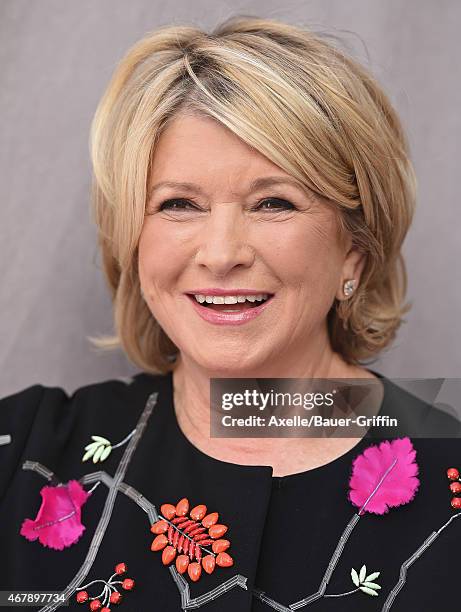 Personality Martha Stewart arrives at the Comedy Central Roast of Justin Bieber on March 14, 2015 in Los Angeles, California.