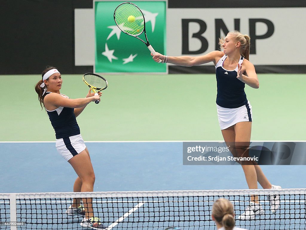 Fed Cup: Great Britain v Hungary - Day 3