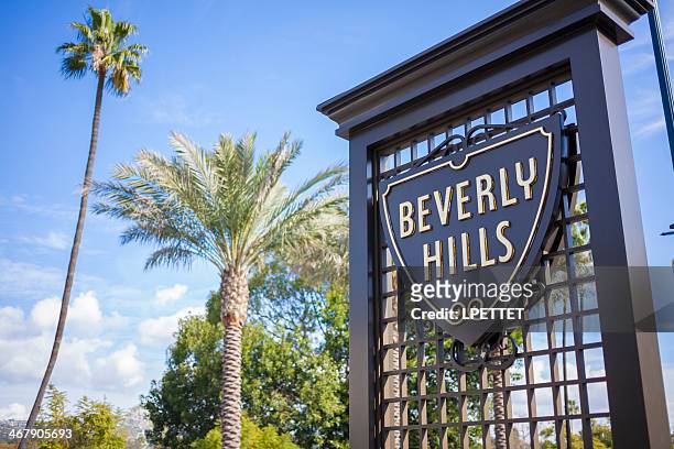 beverly hills ca - beverly hills california stock pictures, royalty-free photos & images