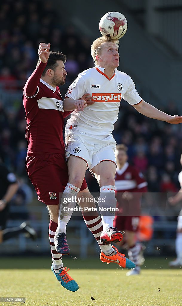 Northampton Town v Luton Town - Sky Bet League Two