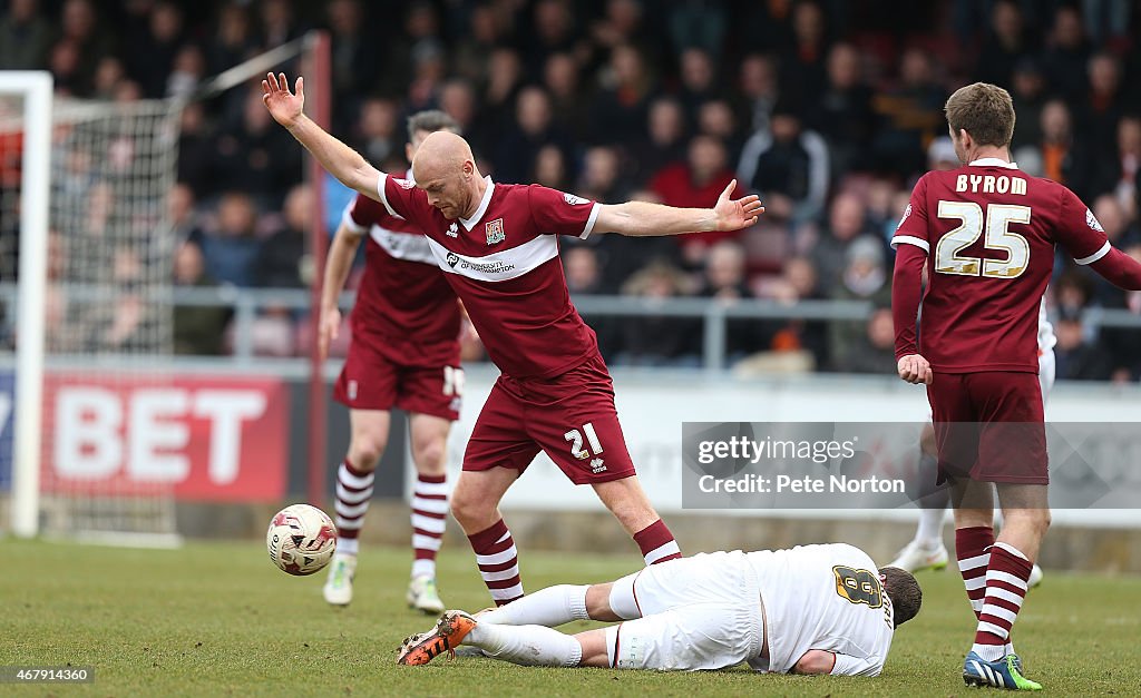 Northampton Town v Luton Town - Sky Bet League Two