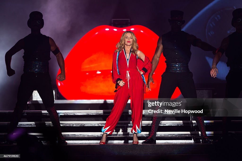 Kylie Minogue Performs At Dubai World Cup