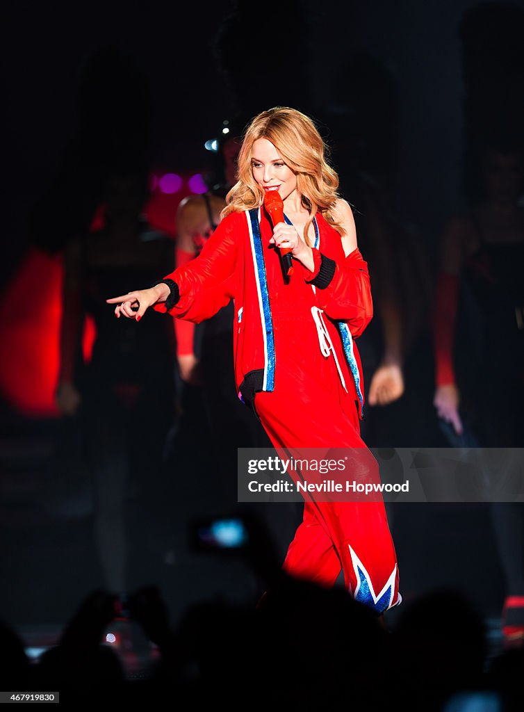 Kylie Minogue Performs At Dubai World Cup
