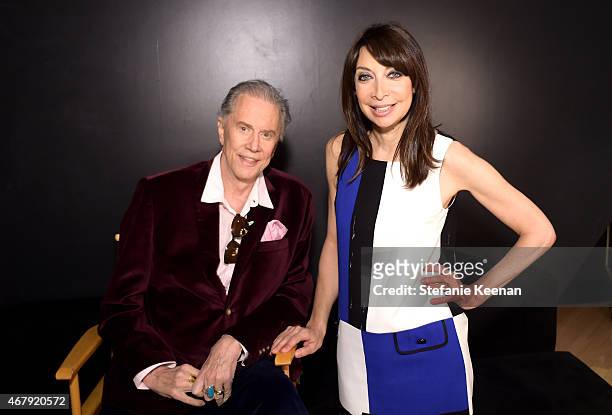 Actors Andrew Prine and Illeana Douglas attend the screening of 'The Miracle Worker' during day three of the 2015 TCM Classic Film Festival on March...