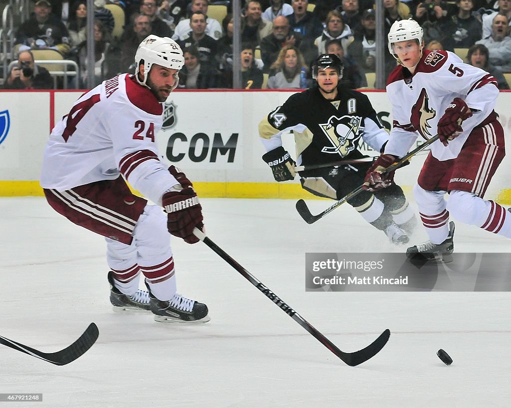 PA: Arizona Coyotes v Pittsburgh Penguins