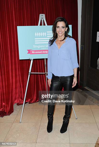 Emily Morse attends the Match.com Dating Confessions panel hosted by Patti Stanger on February 8, 2014 in New York City.