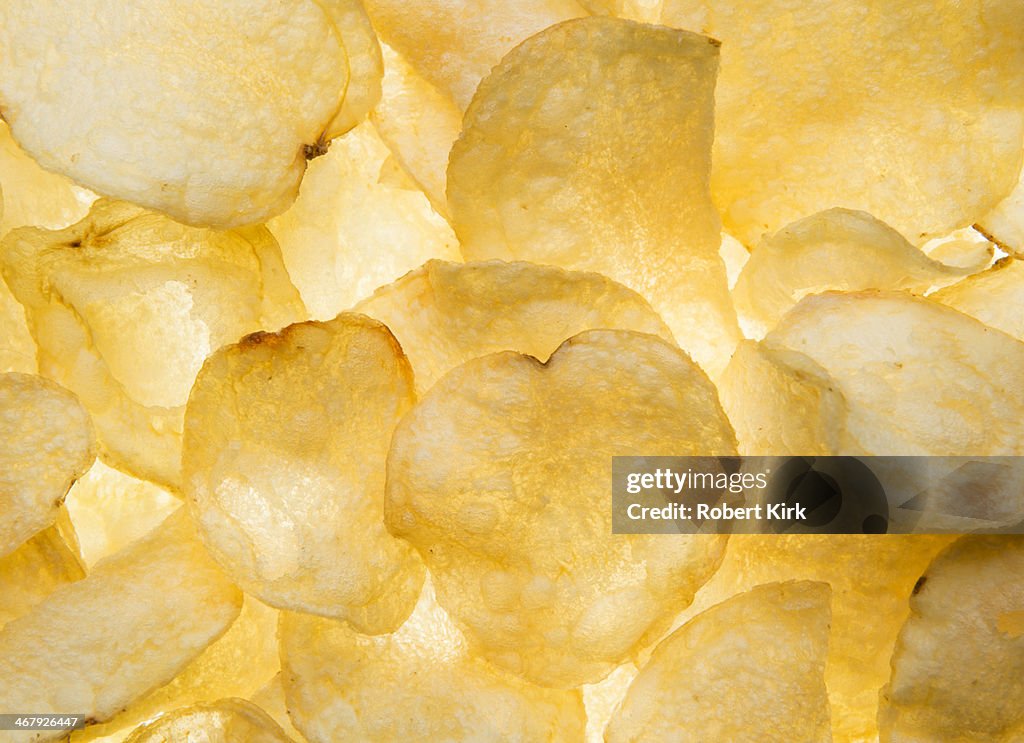 Potato Chip Background