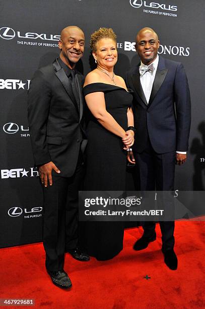 President of Music, Programming, and Specials of BET Networks Stephen G. Hill, Chariman and Chief Executive Officer of BET Networks, Debra L. Lee,...