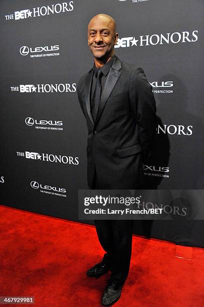 President of Music, Programming, and Specials of BET Networks Stephen G. Hill attends BET Honors 2014 at Warner Theatre on February 8, 2014 in...