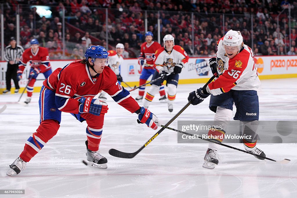 Florida Panthers v Montreal Canadiens