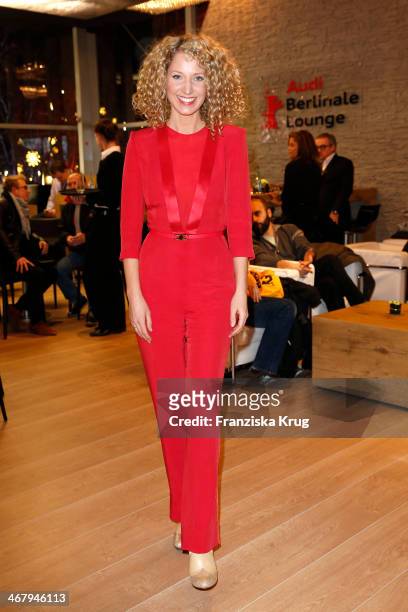 Julia Westlake attends the Audi Lounge Day 3 at Audi at The 64th Berlinale International Film Festival at Berlinale Palast on February 08, 2014 in...