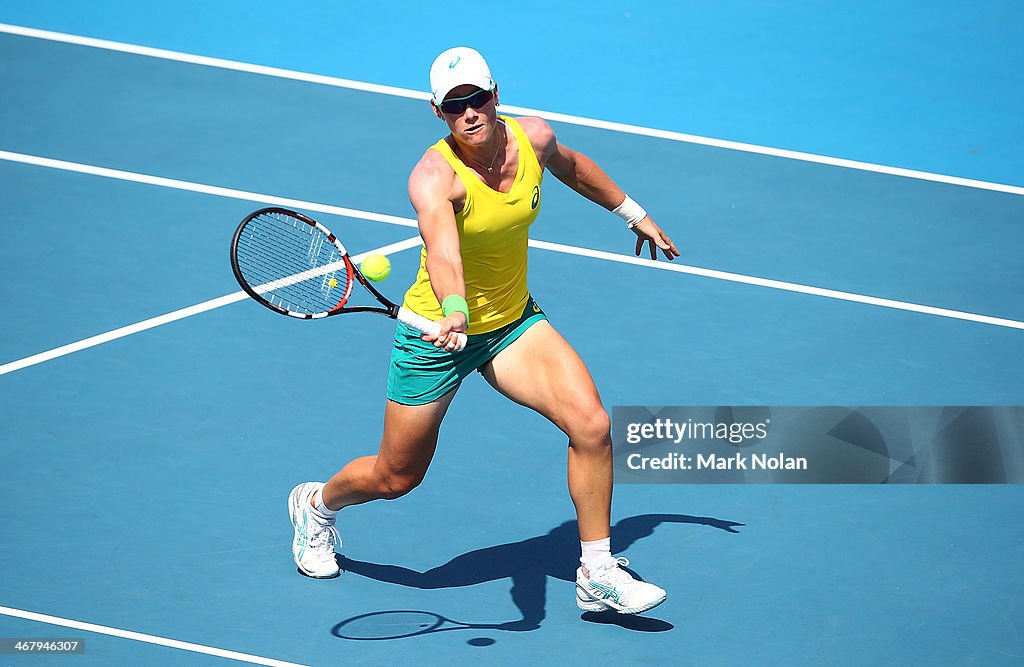 Fed Cup - Australia v Russia: Day 2