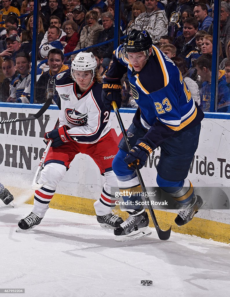 Columbus Blue Jackets v St. Louis Blues