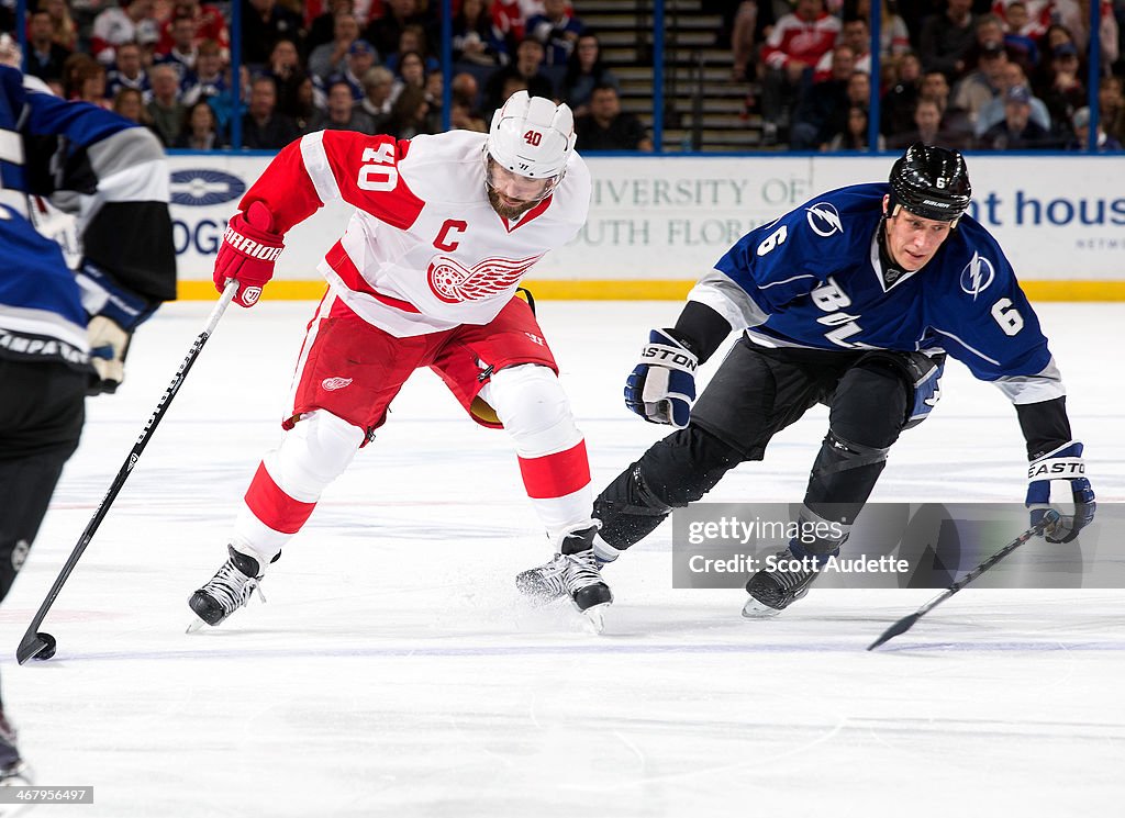 Detroit Red Wings v Tampa Bay Lightning