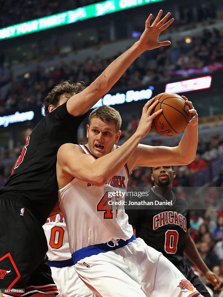 New York Knicks v Chicago Bulls