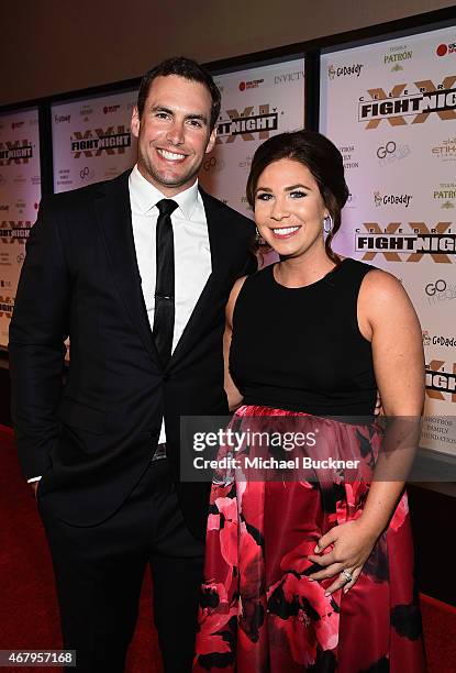 Arizona Diamondbacks first baseman Paul Goldschmidt and Amy Goldschmidt attend Muhammad Ali's Celebrity Fight Night XXI at the JW Marriott Phoenix...