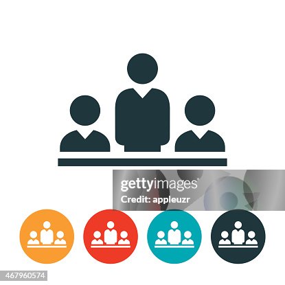 Panel Discussion Icon High-Res Vector Graphic - Getty Images