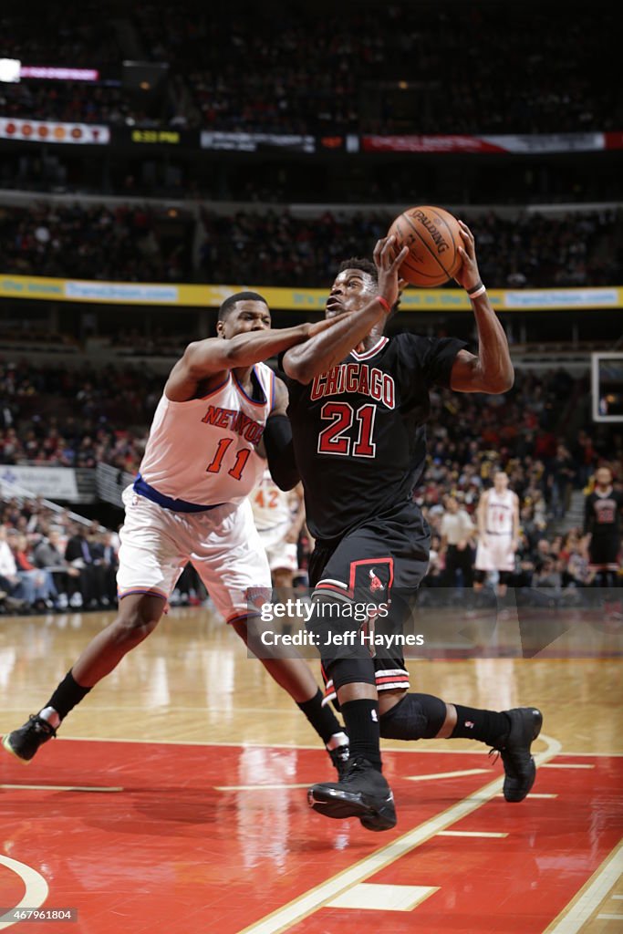 New York Knicks v Chicago Bulls