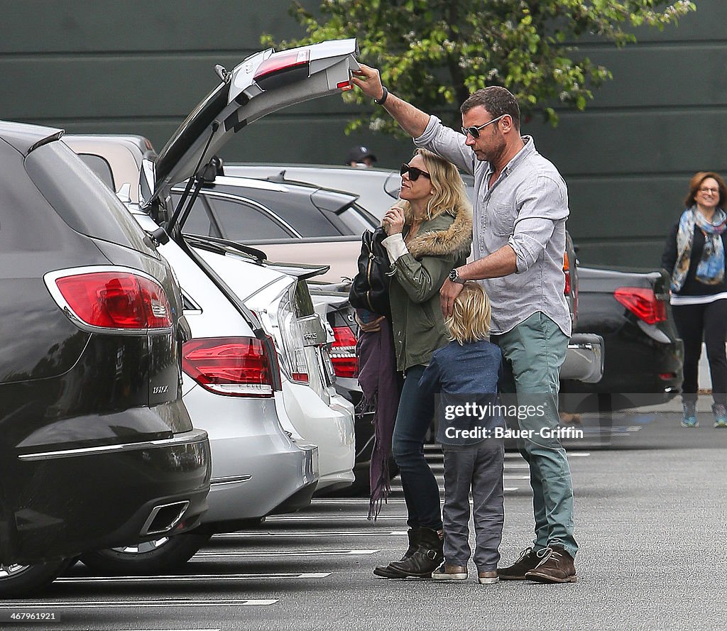 Celebrity Sightings In Los Angeles - February 08, 2014