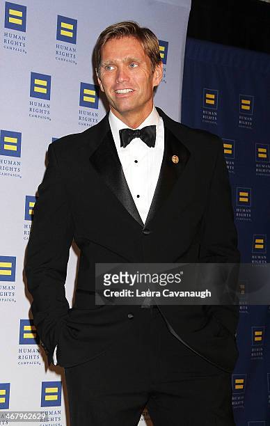 Randy Florke attends HRC's 2014 Greater New York Gala at The Waldorf=Astoria on February 8, 2014 in New York City.
