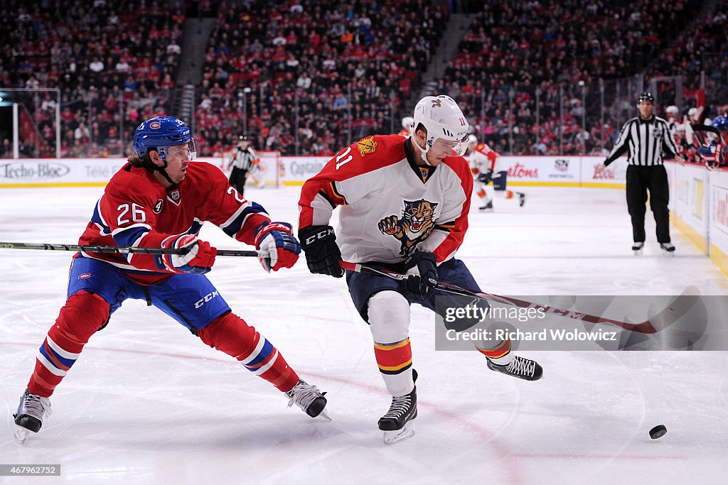 Florida Panthers v Montreal Canadiens