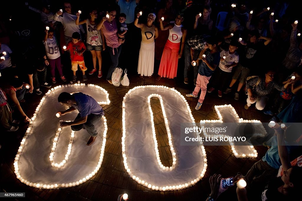 COLOMBIA-ENVIRONMENT-ENERGY-EARTH HOUR