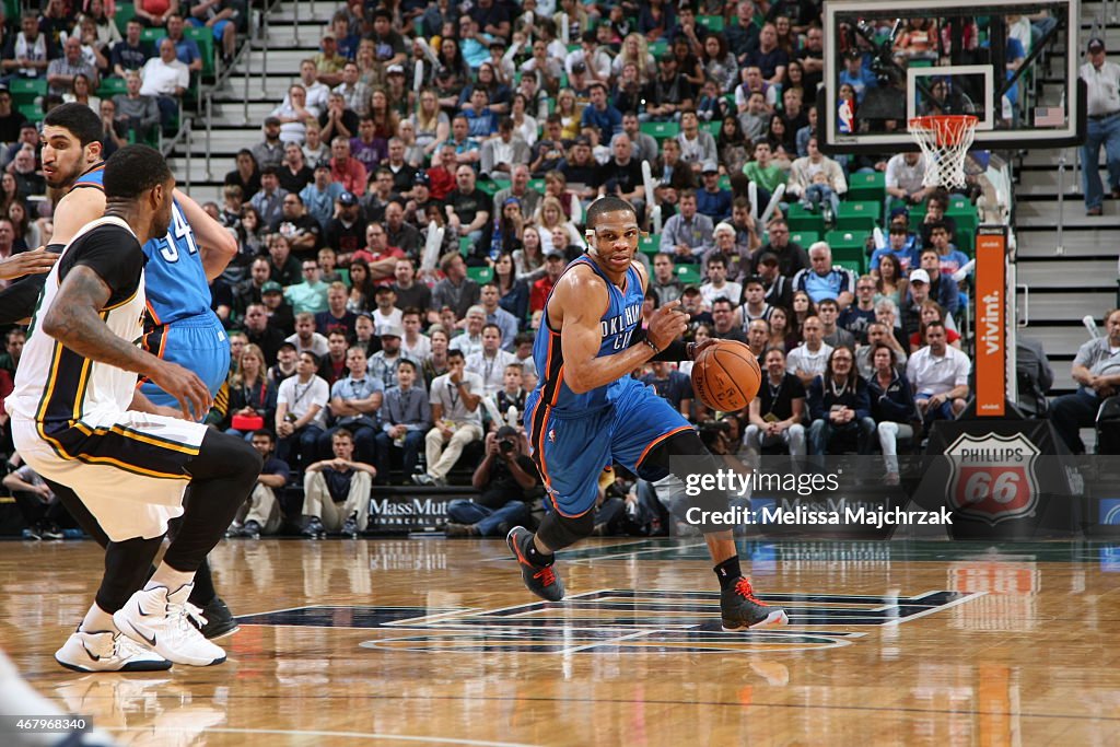 Oklahoma City Thunder v Utah Jazz