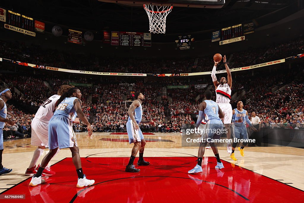 Denver Nuggets v Portland Trail Blazers