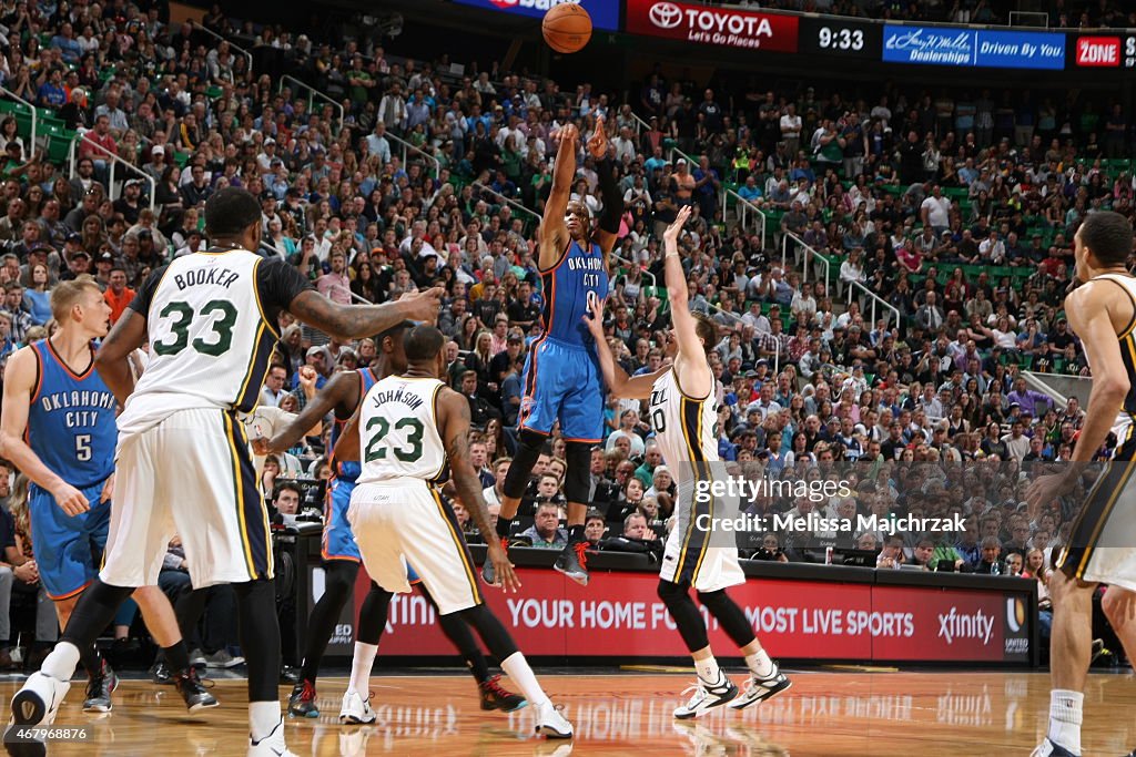 Oklahoma City Thunder v Utah Jazz